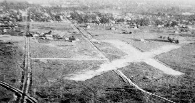 1930s photo of Page Field runways
